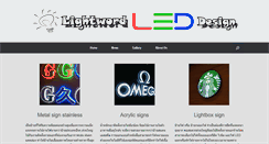 Desktop Screenshot of lightworddesign.org